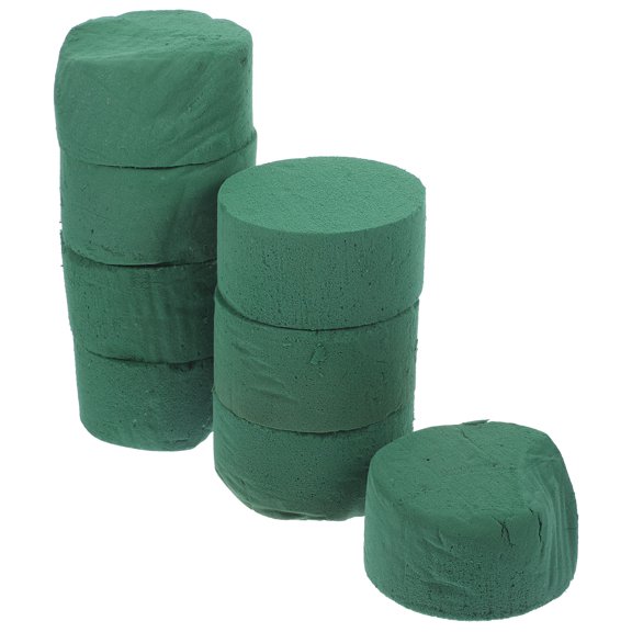 AURARMLET 8Pcs Floral Foam Blocks Green for Wedding Birthday and Special Event Flower Arrangements