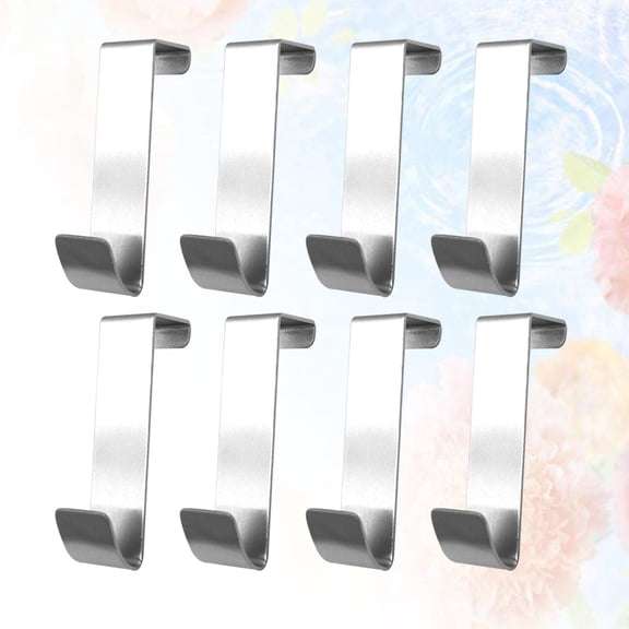 AURARMLET Seamless Storage Hooks for Home Organization, Kitchen, Bathroom, and Garage Use