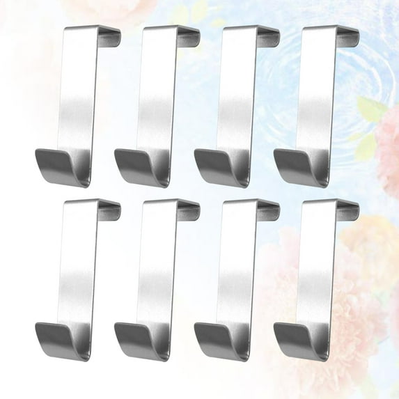 AURARMLET Seamless Storage Hooks for Home Organization, Kitchen, Bathroom, and Garage Use