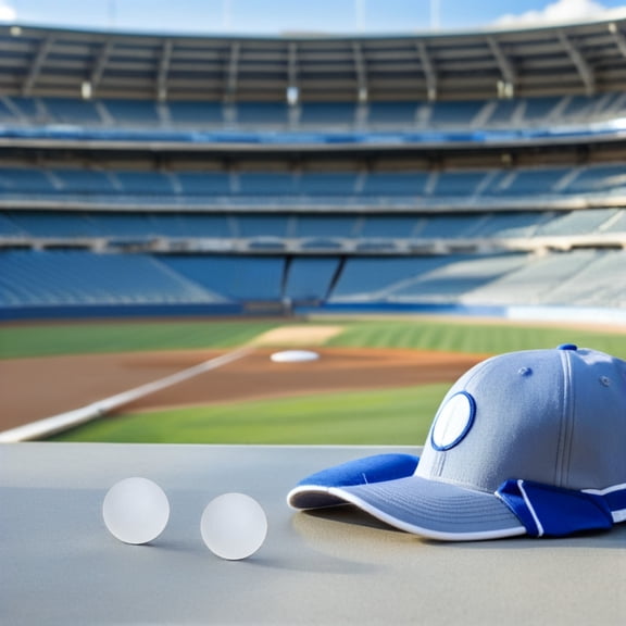 AURARMLET Set of 8 White Plastic Foosball for Small Table Soccer Games, Portable and Easy to Carry