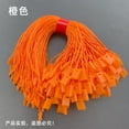 thumbnail image 1 of AURARMLET 990Pcs Orange Polyester Cord Rope Tag ng Fasteners for Retail Clothing Shoes Luggage, 1 of 5