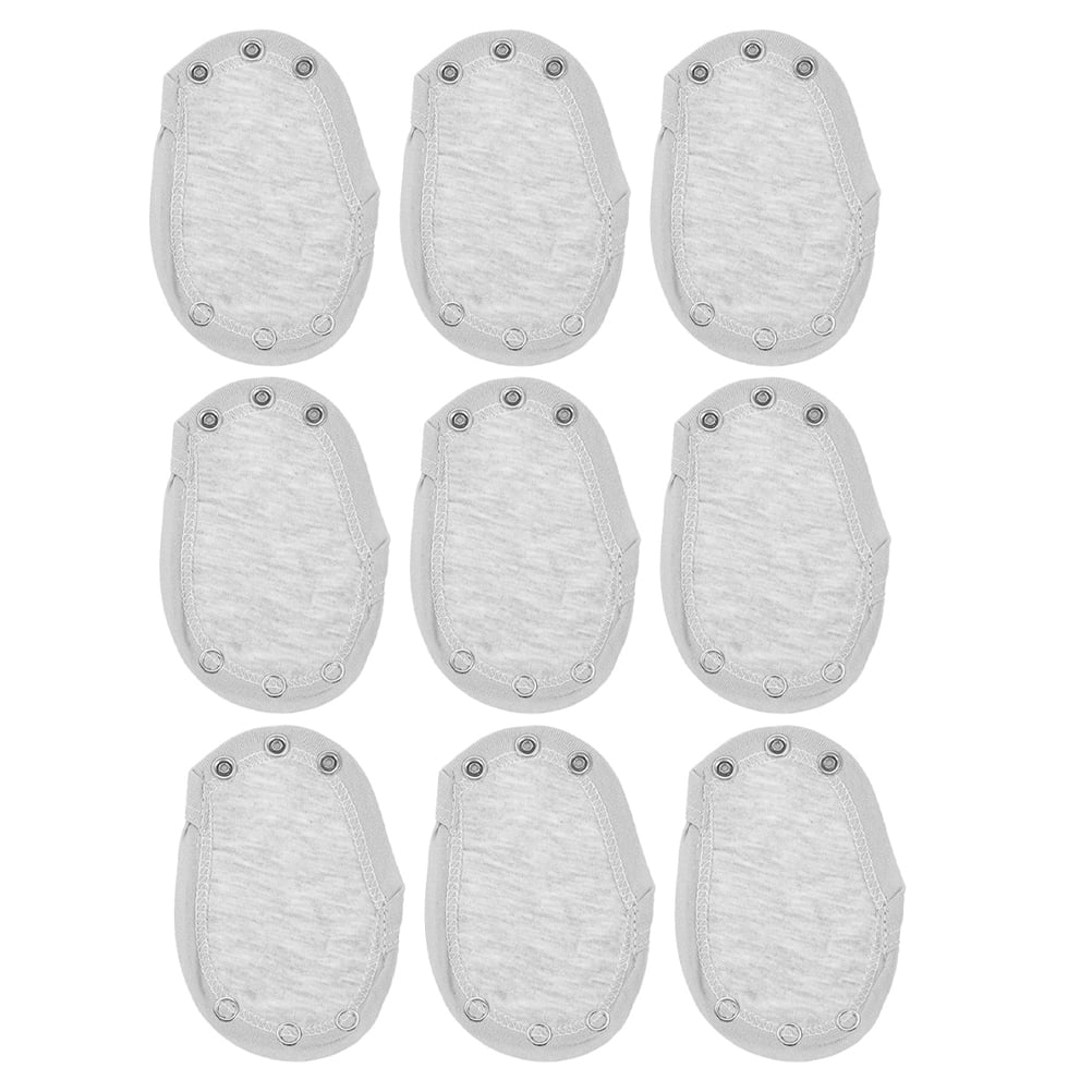 10pcs Baby Romper Crotch Extenders - 9.3-9.5mm Push Button Snaps For Bodysuits