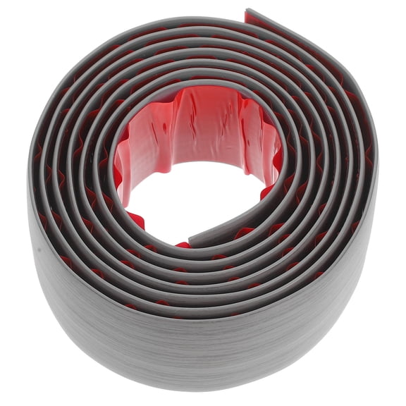 AURARMLET Adhesive Transition Strip Grey PVC Soft for Doorway Flooring Transition 1Pack
