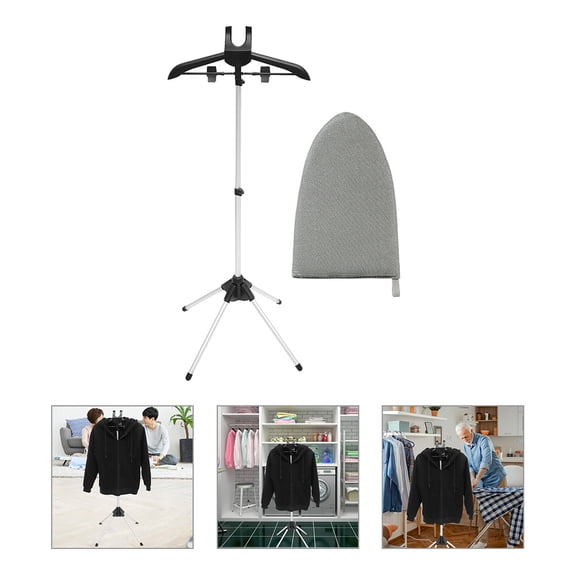 AURARMLET 1Set Telescopic Adjustable Ironing Clothing Rack with Unique Design for Pants and Skirts