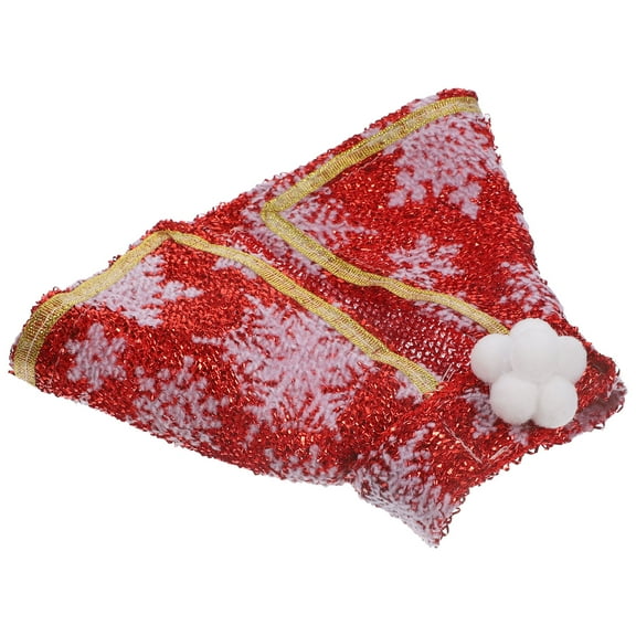 AURARMLET Adorable Cat Cloak Red Pet Costume for Party Use and Photoshoots