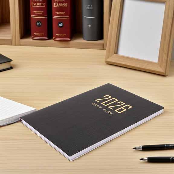 AURARMLET Aesthetic Weekly Planner: Monthly Organizer Planner Black Material for Professionals 1 Pcs