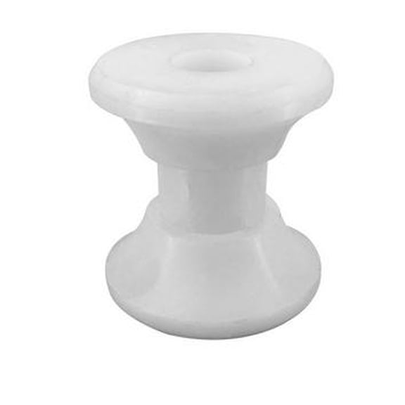 AURARMLET Nylon Boat Anchor Roller White Heavy Duty Universal Compatibility Smooth Rolling