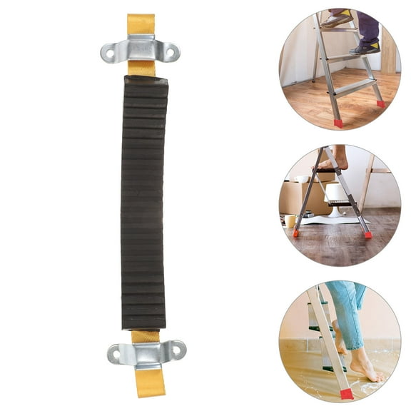 AURARMLET Ladder Stabilizer Anti-Skid Pads, Rubber Climbing Pole Covers, Iron Cloth Grip, 1 Set for Safety