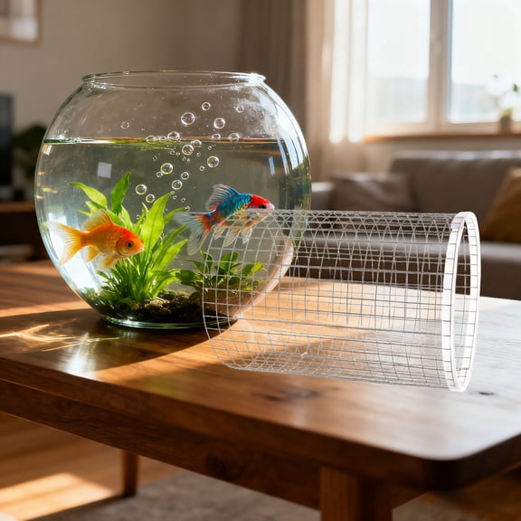 AURARMLET Aquarium Breeding Cone Net with Smooth Surface for Fish and Shrimp Spawning in Home Aquariums