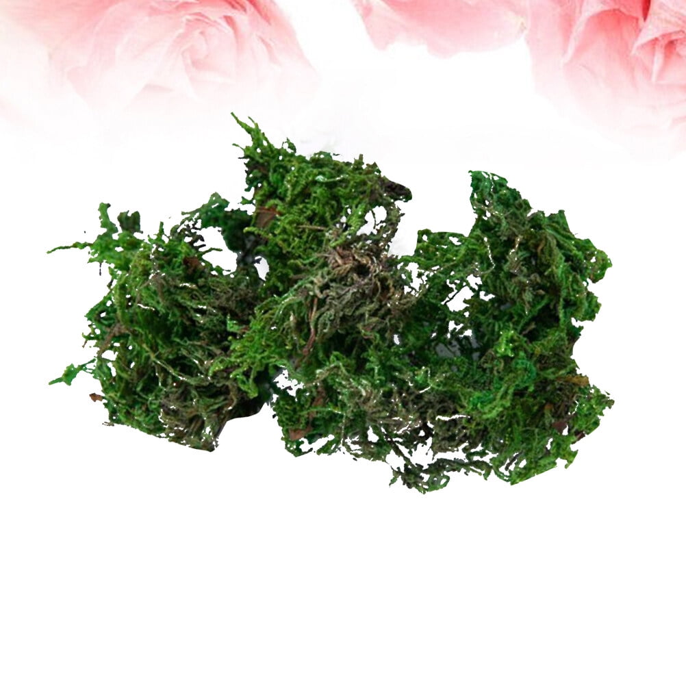 AURARMLET Artificial Moss Green Plant Decor for Living Room and Balcony ...