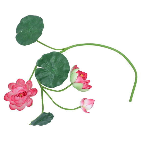 AURARMLET Artificial Plant with EVA Stem for Wedding Decoration, 1 Piece, Realistic Floral