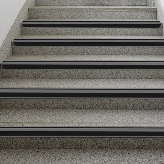 AURARMLET Slip-Resistant PVC Stair Nosing Trim Molding Assorted Colors for Decor