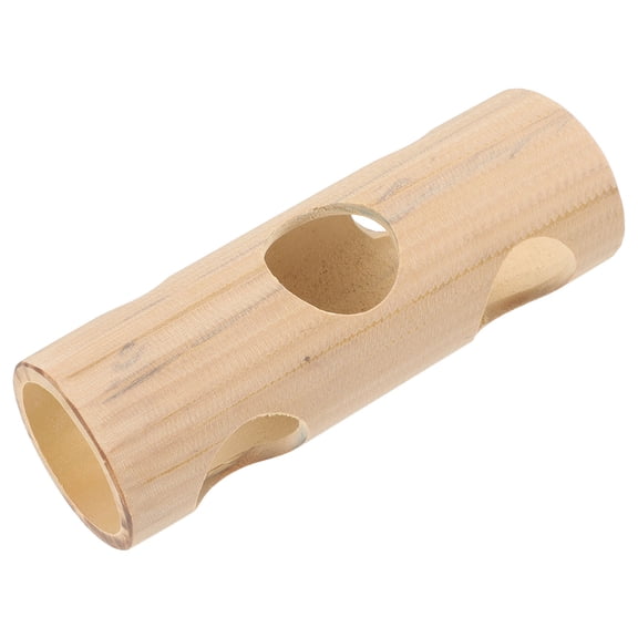 AURARMLET Bamboo Hamster Tunnel Hideaway Light Green Natural Shelter for Small Pets