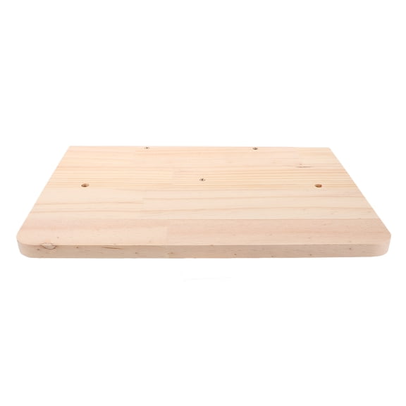 AURARMLET Beige Wood Base for Mailbox Birdhouse and Squirrel Feeder Easy Installation Durable Construction