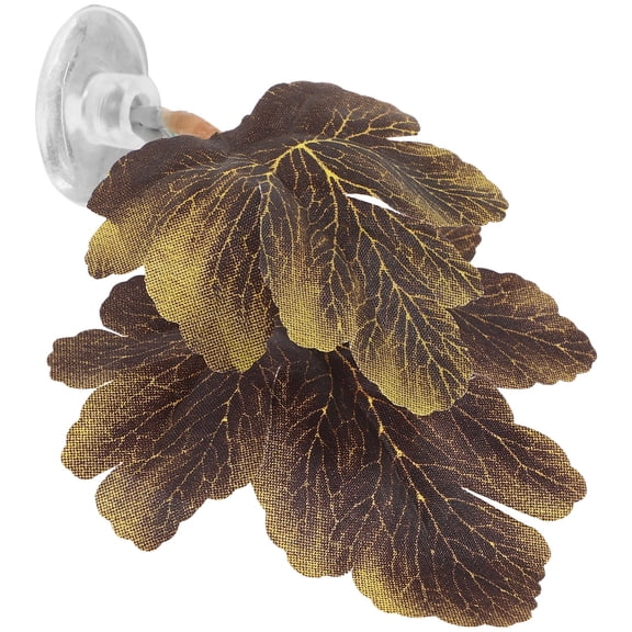 AURARMLET Betta Fish Tank Decor Betta Leaf Hammock Light Brown 1Pack