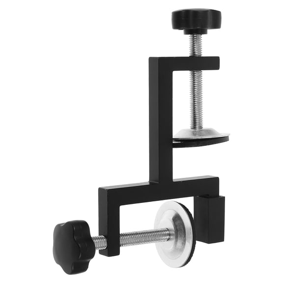 AURARMLET Black Adjustable Drawer Clamp for Woodworking and Cabinet Installation, Versatile Face Panel Fixing Tool for Projects