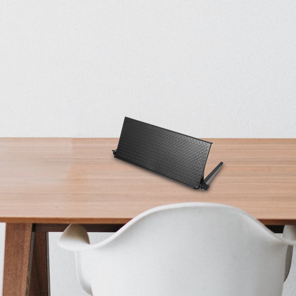 AURARMLET Universal Black Plastic Monitor Stand for Back to School, 1-Pack Computer Display Riser