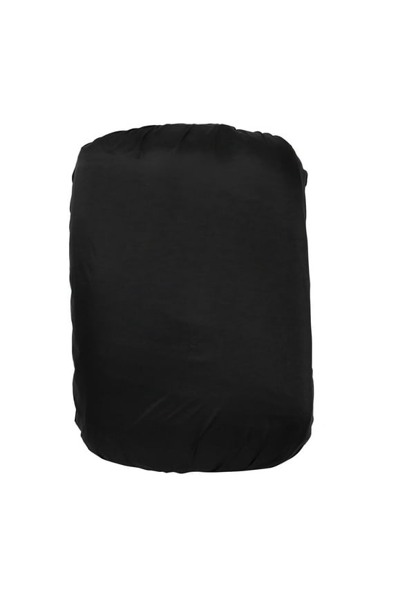 Black Portable Backpack Rain Hood Outdoor Cover Polyester Lightweight Large Size