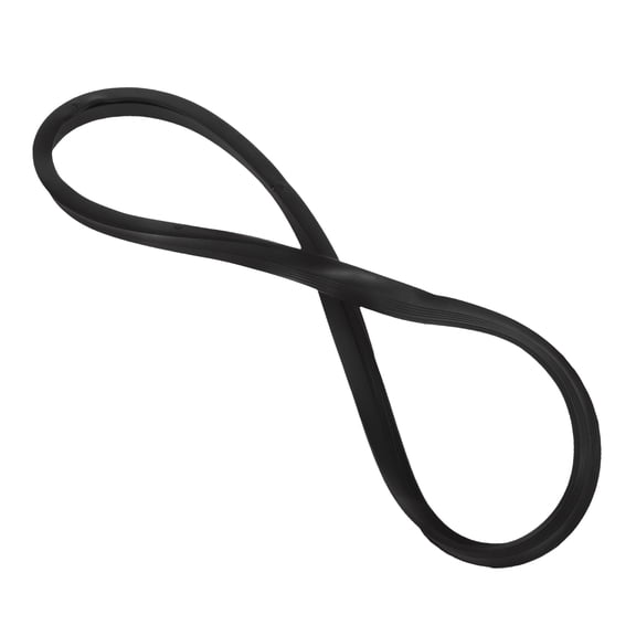 AURARMLET Rubber Trash Can Fixing Ring Black Anti-Skid Foldable Versatile