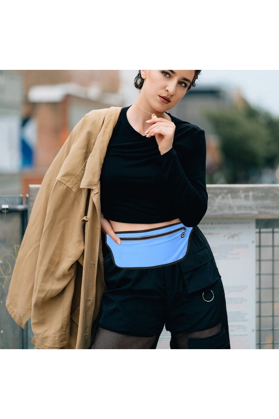 Elastic Waist Bag with Phone Pocket for Running, Jogging, Workout, Fitness, and Outdoor Activities