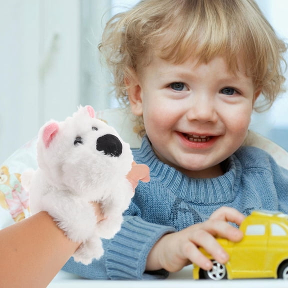 AURARMLET Kids Puppy Plush Slap Bracelet Soft Toy for Family Fun, 1 Pack Cute Animal Wristband