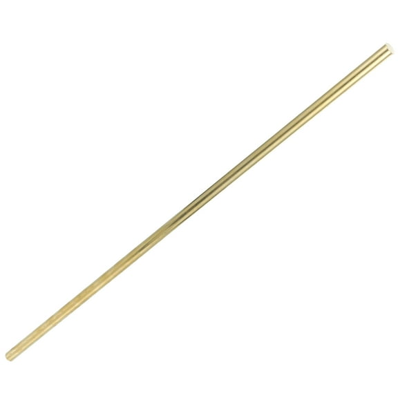 AURARMLET Brass Rods Set for Crafts, 50x1x1 cm Golden Metal Bars Ideal for Science Experiments and Handmade Projects