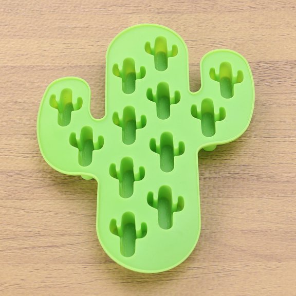 AURARMLET Cactus Silicone Fondant Mold Non-Stick Baking Mold for Home Use, 1 Pack Flexible Cake Decorating Tool