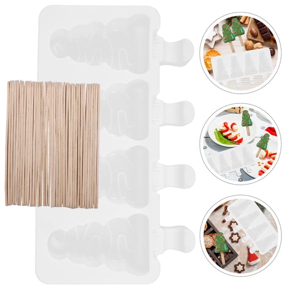 AURARMLET Silicone Baking Mold Set for Ice Cream and Cakes, Cute Shapes for Family Fun and Dessert Making