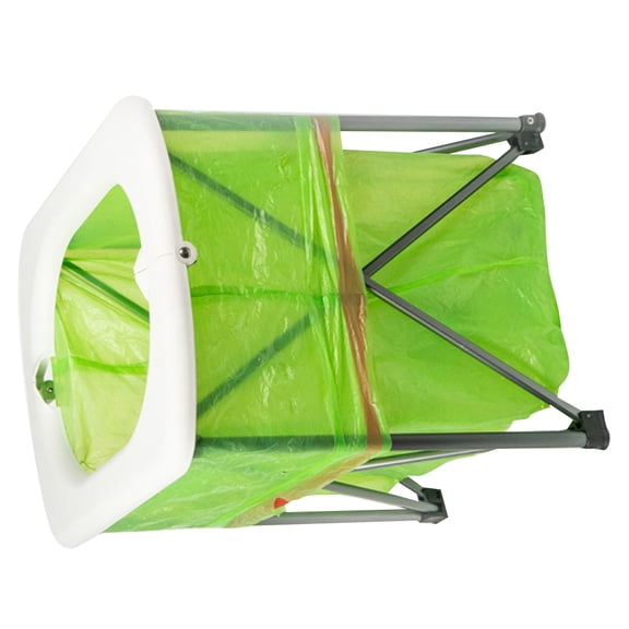 AURARMLET Multi-Function Portable Toilet Aluminum Alloy 1Set 15.7x15.35x12.6In