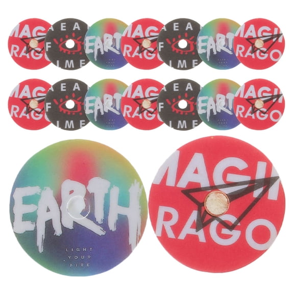 AURARMLET Car Vent Clip Diffuser with Pleasant , Record Player Design, Assorted Colors, 18 Pieces Set