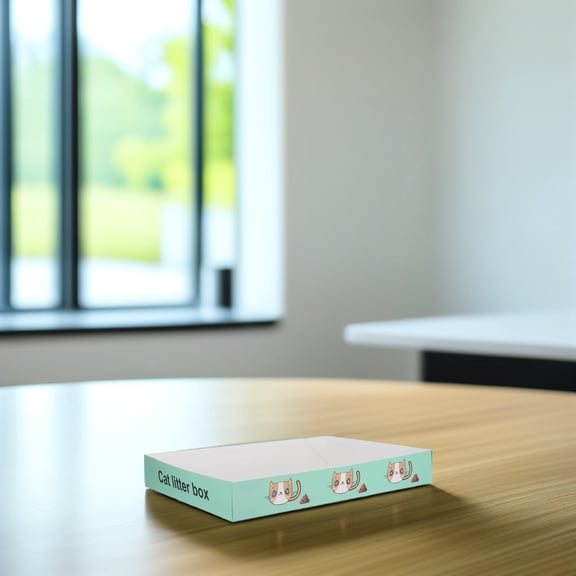 AURARMLET Light Litter Box Paper Tray for Temporary Use 1 Piece and Easy to Clean