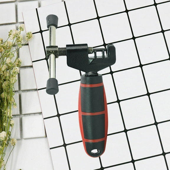 AURARMLET Bike Chain Breaker Tool Lightweight Black Chain Cutter for Accurate Pin Installation