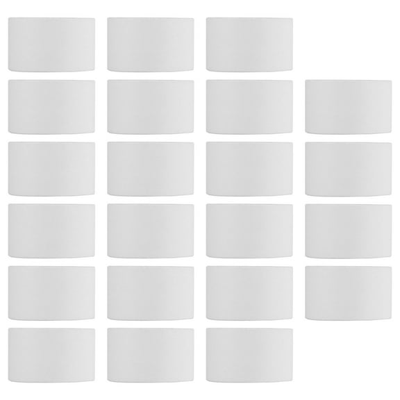 AURARMLET Classroom Projects 25Pcs White Paper Tubes 5.2X1.2in for Diy Art
