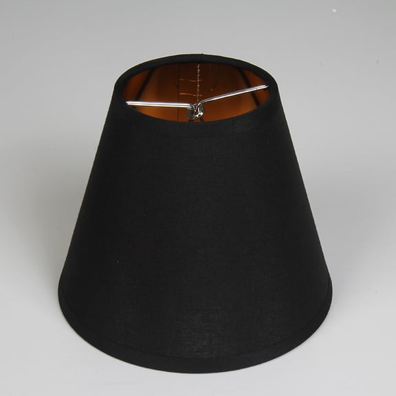 AURARMLET Black Cloth Clip on Lampshade Soft Light Diffuser for Table Floor Lamps
