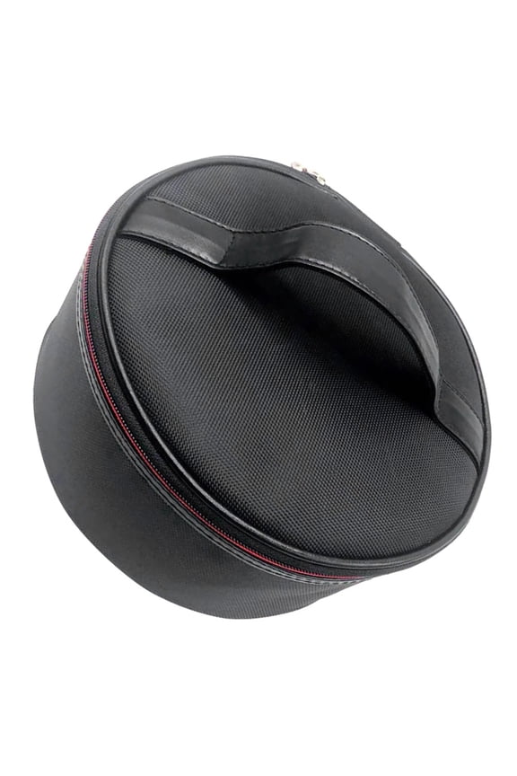 Compact Travel Bag Makeup Storage Bag Black 1Pack for Women