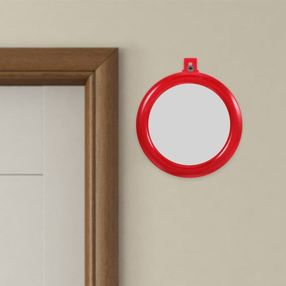 AURARMLET Concave Mirror for Wall Decor China Feng Shui Tool with Plastic Construction Multi Color for Home Use 8.5 Inches