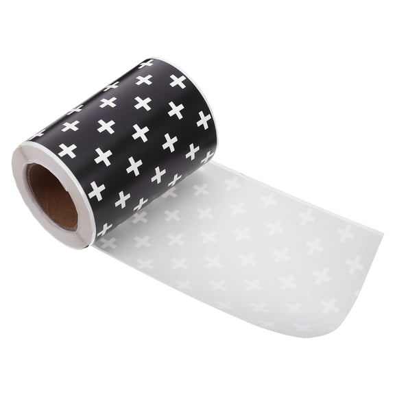 AURARMLET Self Adhesive Multi Color Bulletin Board Borders with Cross Pattern for Classroom Wall Door Decorations