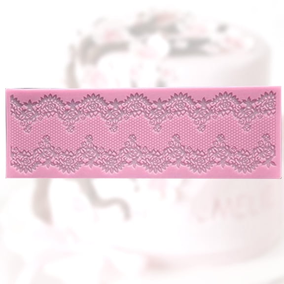 AURARMLET Creative Rose Design Baking Moulds for DIY Chocolate Shaping 1Piece Silicone