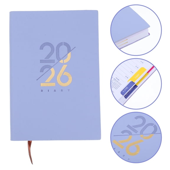 AURARMLET Daily Task Planner Notebook Elegant Design for Meeting Notes and Scheduling 1 Piece