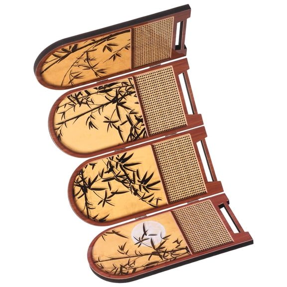 AURARMLET Decorative Desktop Privacy Screen with Chinese Art Design for Office and Home Table Decoration