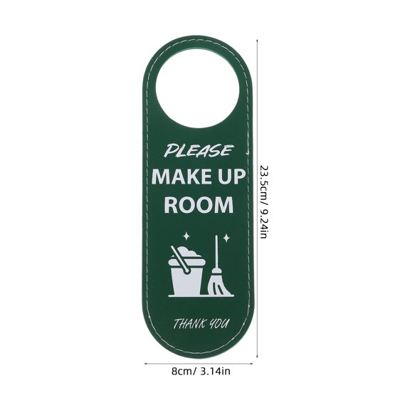 AURARMLET Do Not Disturb Sign for Door Double Sided Design
