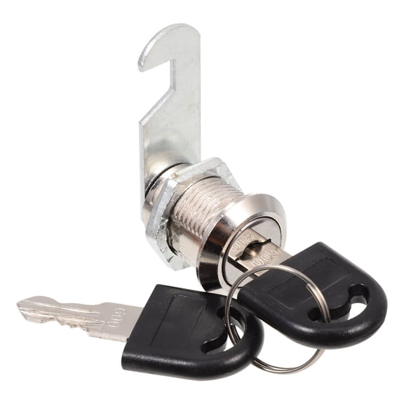 AURARMLET 4Sets Cylinder Lock for Storage Unit Multiuse Cabinet Lock with Anti Rust Electroplated Finish