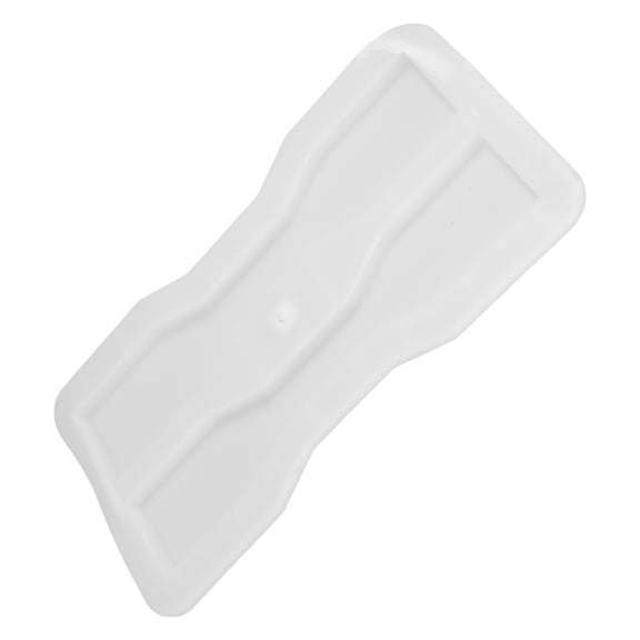 AURARMLET Durable White PP Concrete Stone Mold for DIY Pathway Projects Reliable Reusable Design 7.9x7.9 Inches