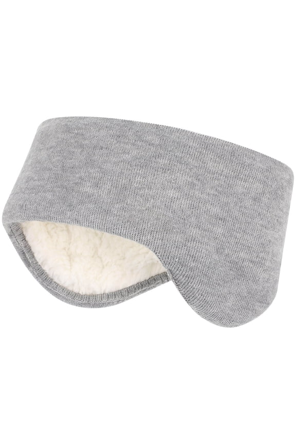 Grey Sleep Earmuffs, Warm Ear Muffs for Adults, Soft and Comfortable, Winter Use