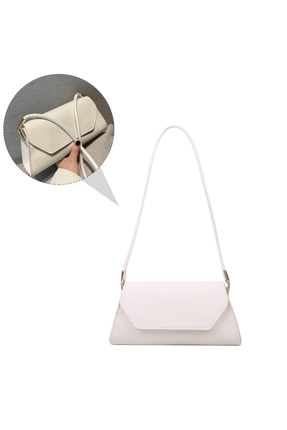 Stylish White PU Sling Bag for Women, Perfect Handbag for Daily Use, Shopping, Casual Outings and Office Carry