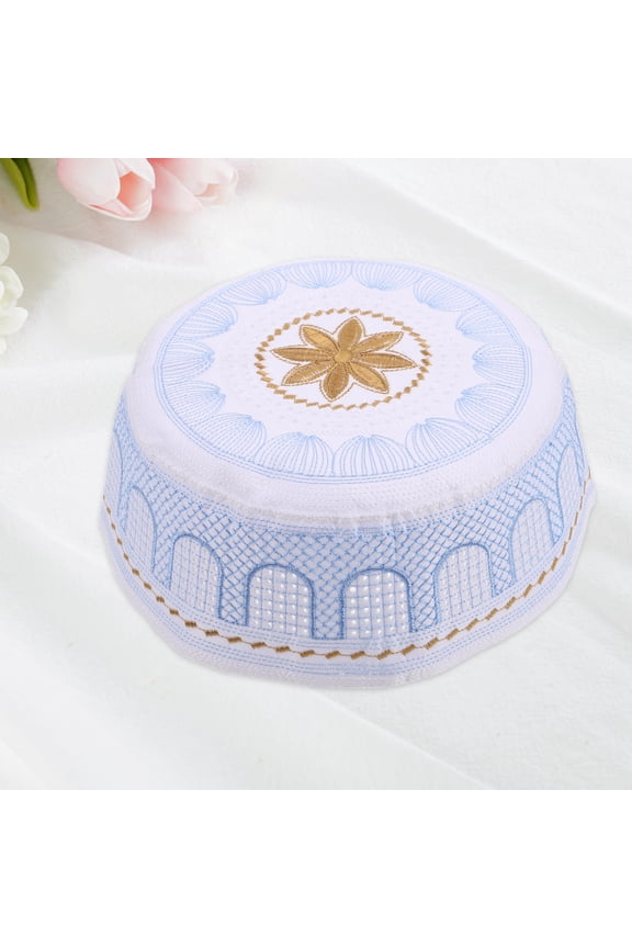 Embroidered Bandana Caps Prayer Cap Multi 1Set for Worship Events Back to School