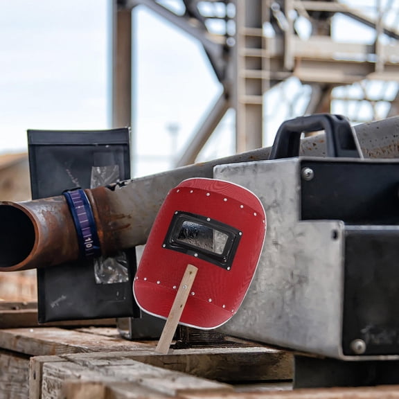 AURARMLET Face Mask for Welder Handheld Welding Mask Aluminum 1Pcs