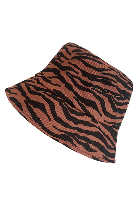 Fashion Zebra Hat Outdoor Sun Hat 1Set Lightweight for Summer Activities