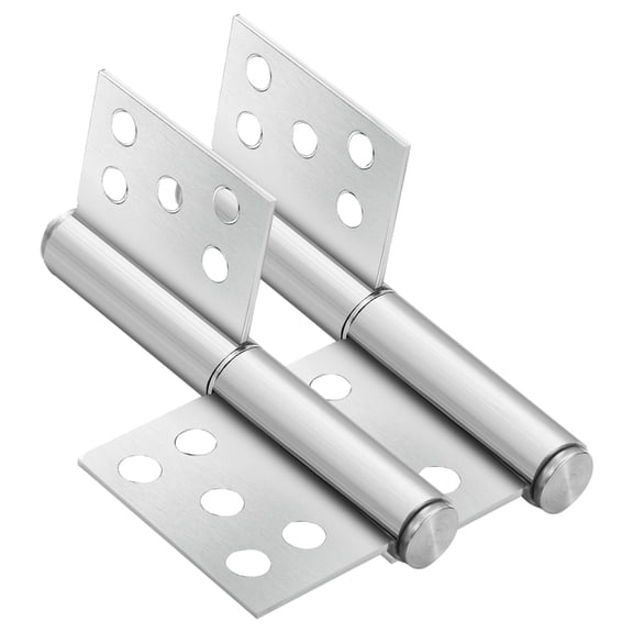 AURARMLET Heavy Duty Flag Hinge for Cabinet Doors, Easy Installation, Metal Cabinet Hardware