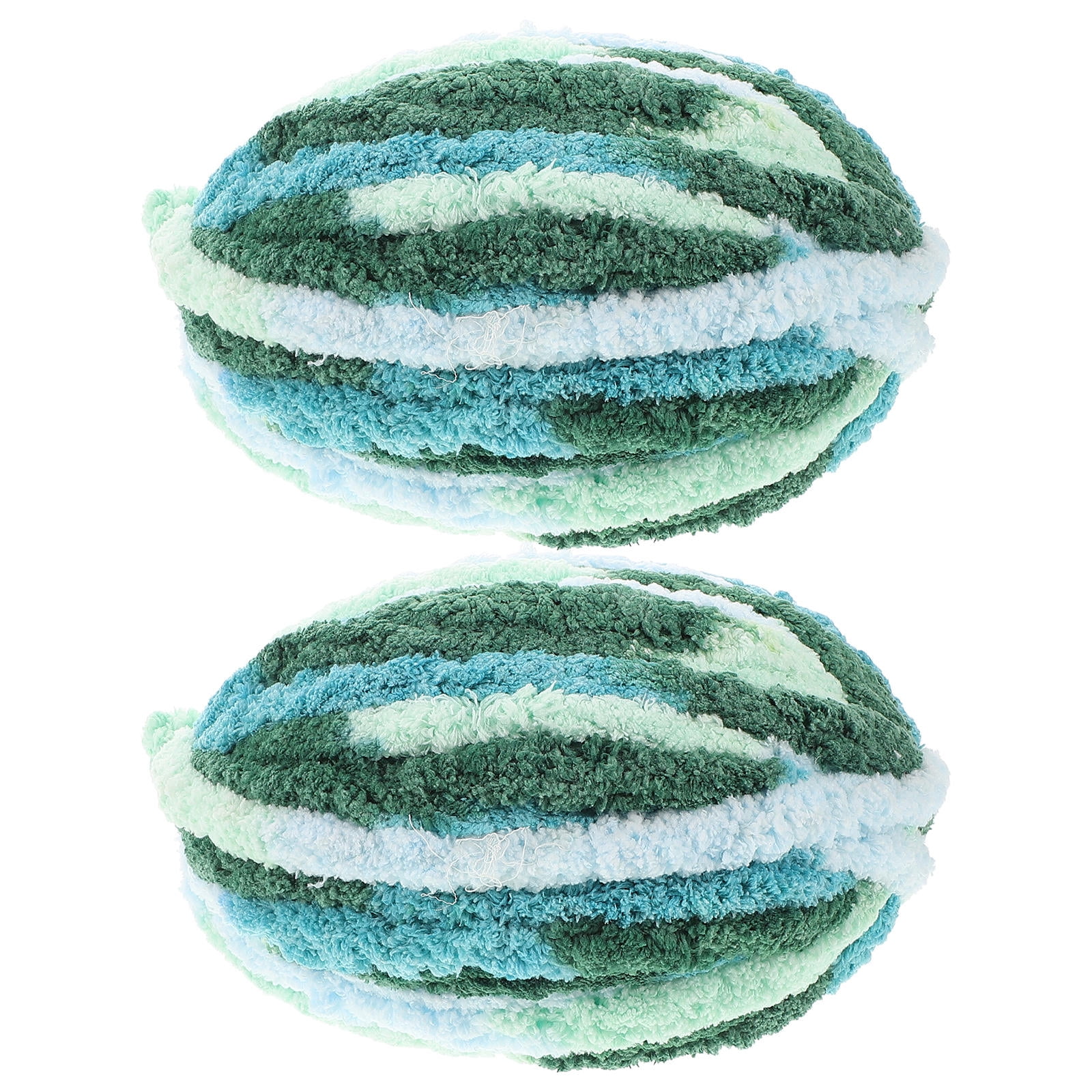 AURARMLET Chunky Chenille Yarn Soft Polyester for Hand Knitting Scarves, Hats, Blankets, and Crafts Projects